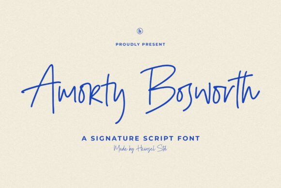 Amorty Bosworth: A Font That Elevates Your Brand