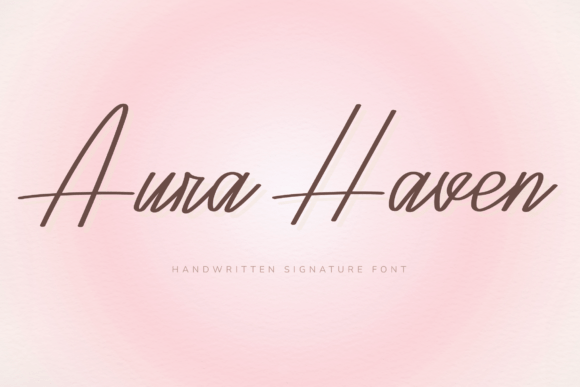 Aura Haven: A Font That Elevates Branding