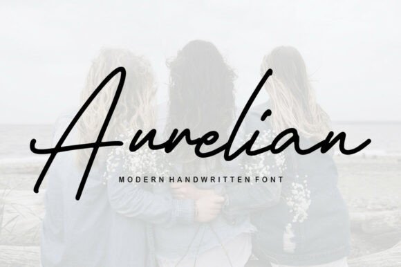 Aurelian: A Handwritten Font for Web Design Excellence