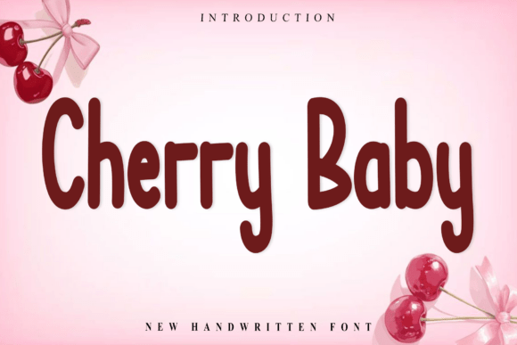 Cherry Baby: A Script Font That Elevates Web Design