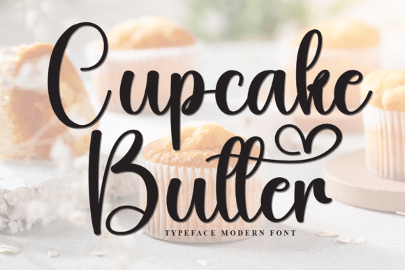 Cupcake Butter: A Bold Script Font for Branding Magic