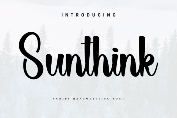 Discovering Sunthink: A Font That Breathes Warmth Into Branding