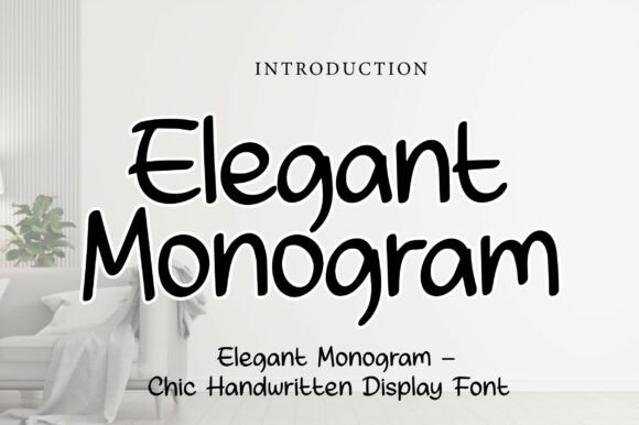 Elegant Monogram: A Script Font for Refined Web Design
