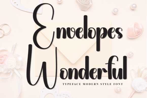 Envelopes Wonderful: A Handwritten Font for Warm Branding