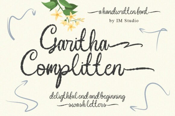 Garitha Complitten: A Font That Elevates Your Brand