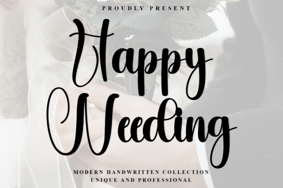 Happy Weeding: A Script Font with Autumnal Rhythm
