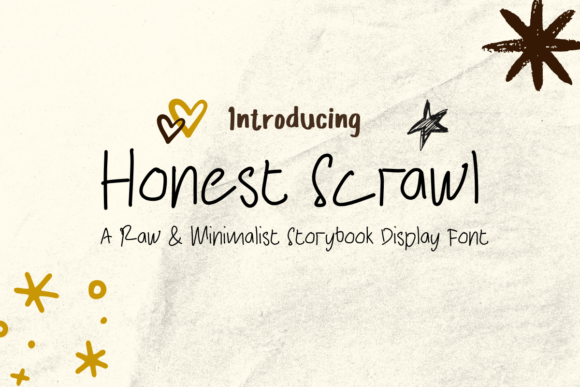 Honest Scrawl: A Font That Feels Like a Real Hand