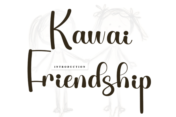 Kawai Friendship: A Timeless Script Font for Digital Design