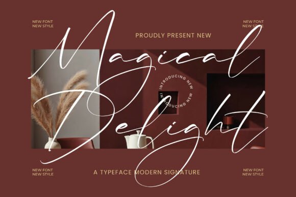 Magical Delight: A Font That Elevates Editorial Design