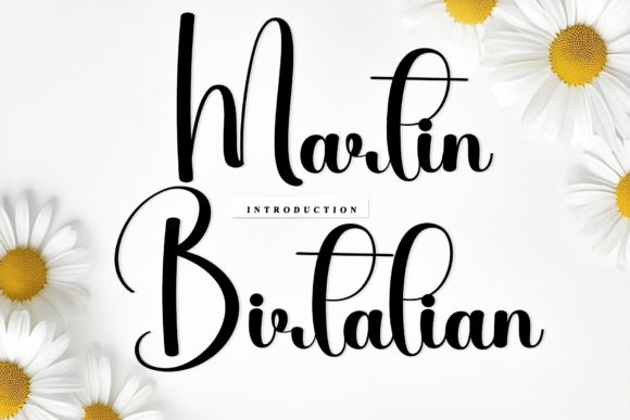 Martin Birtalian: A Script Font with Soul for Editorial Design