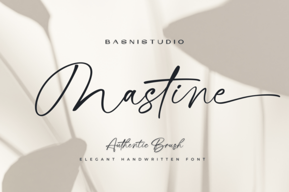 Mastine: A Handwritten Font with Effortless Elegance