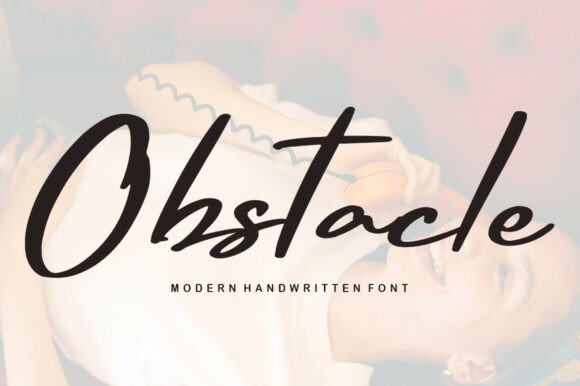 Obstacle: A Font That Adds Elegance to Every Design