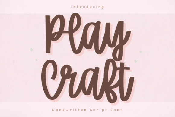 Play Craft: A Script Font That Adds Playfulness to Your Campaigns