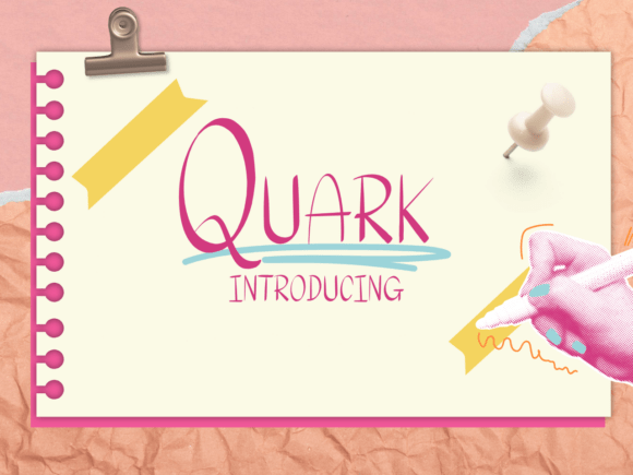 Quark: A Versatile Font for Editorial Design and Creative Expression