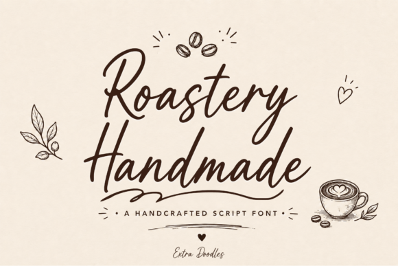 Roastery Handmade: A Script Font for Authentic Web Design