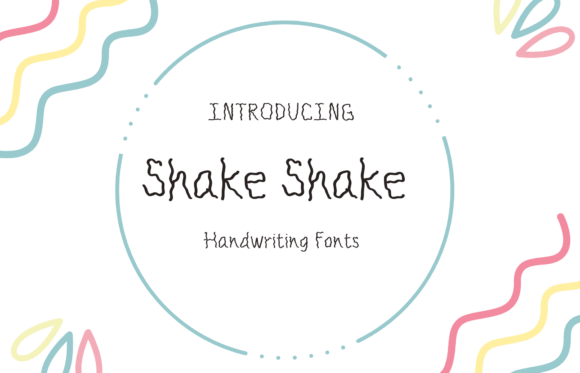 Shake Shake: A Vibrant Script Font for Editorial Design
