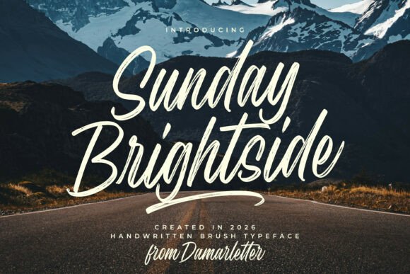Sunday Brightside: A Font for Expressive Editorial Design
