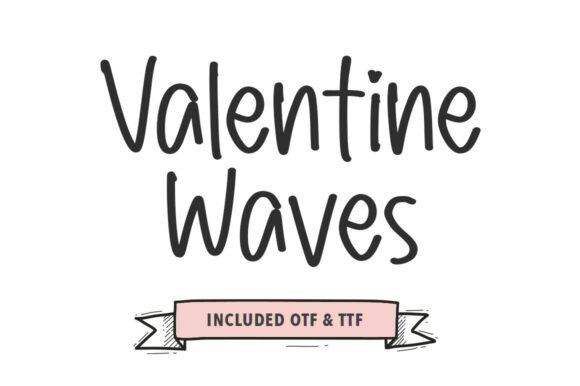Valentine Waves: A Font That Elevates Your Brand