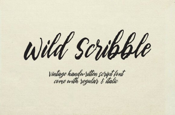 Wild Scribbble: A Font That Breathes Personality Into Branding